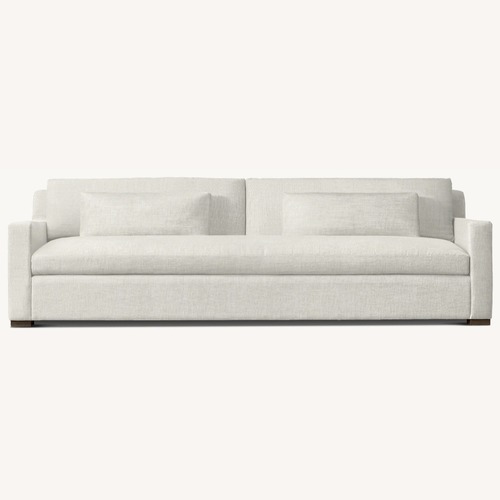 Used Restoration Hardware Belgian Track Arm Bench-Cushion Sofa for sale on AptDeco