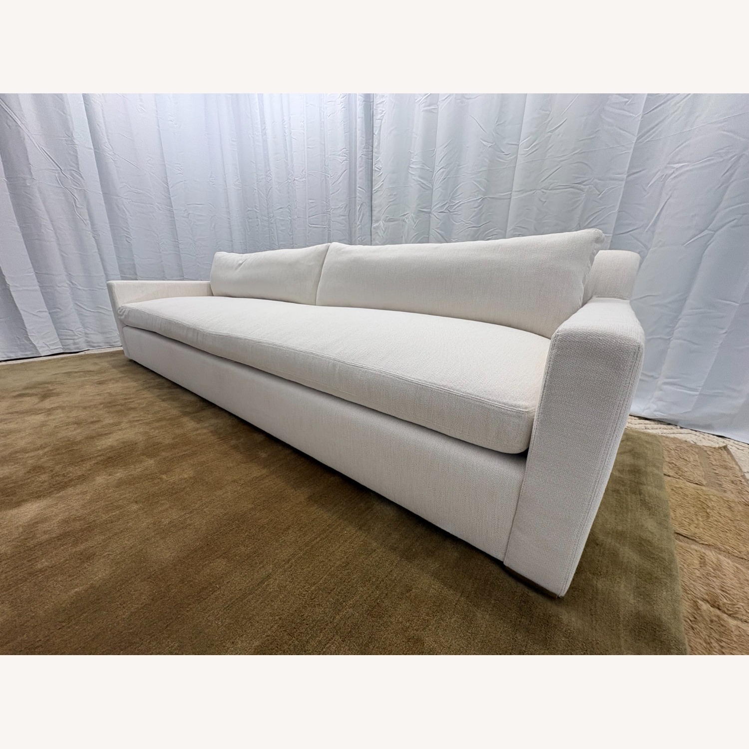 Restoration Hardware Belgian Track Arm Bench-Cushion Sofa - image-20