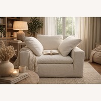 Restoration Hardware Cloud Chair Classic 40" Natural