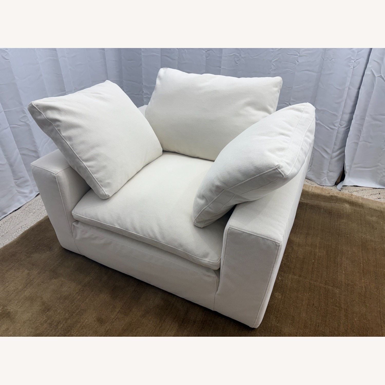 Restoration Hardware Cloud Chair Classic 40" Natural - image-2