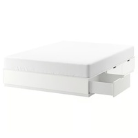IKEA NORDLI White Queen Bed