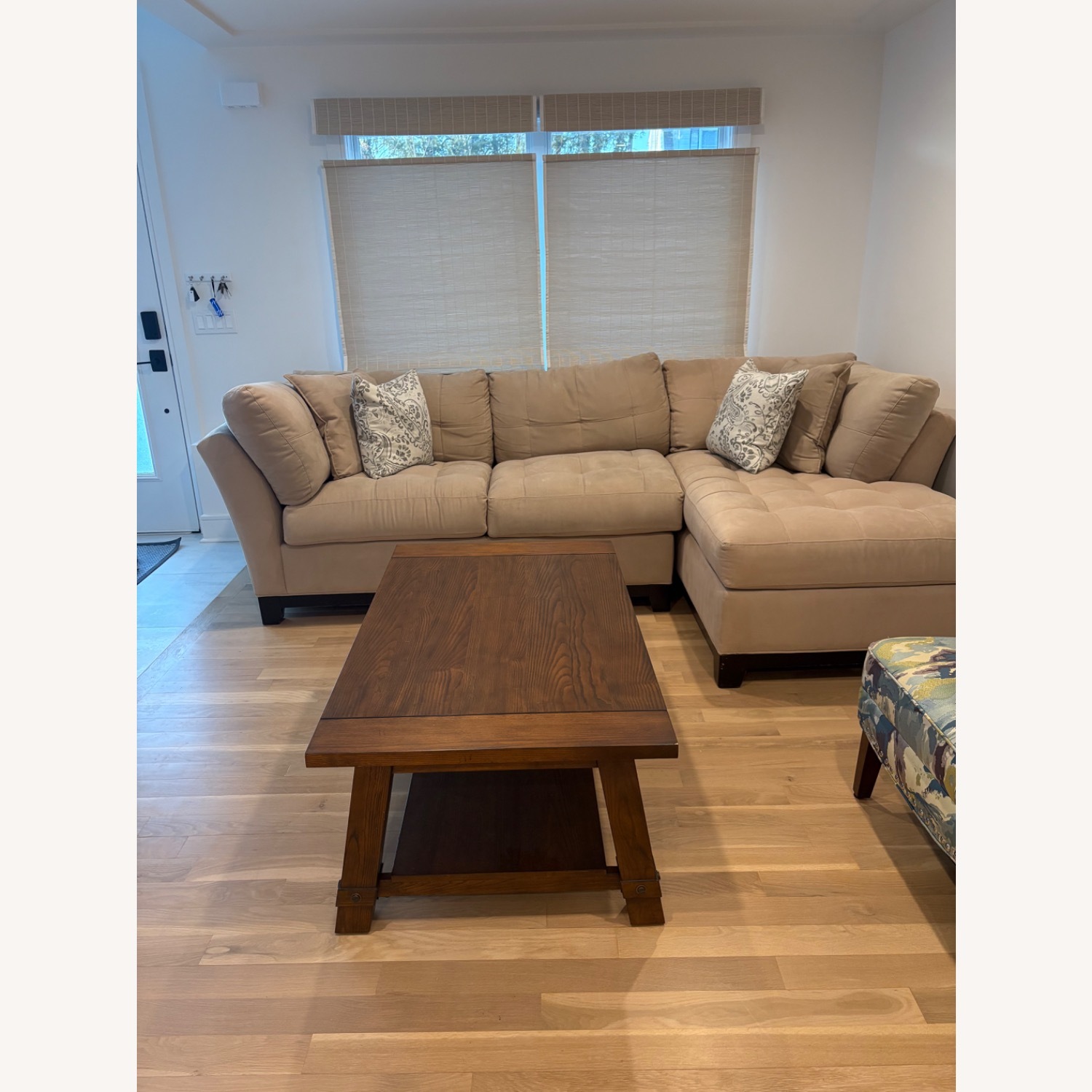 Light Gray 2 Piece Sectional - image-2