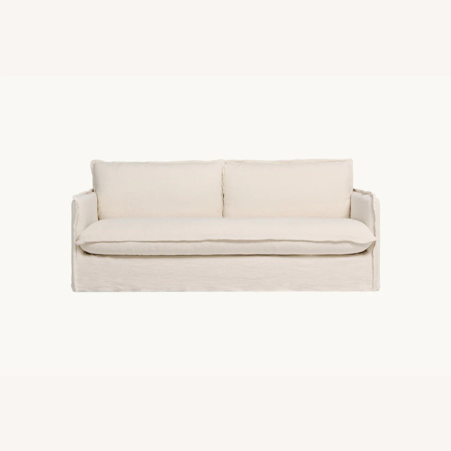 Sixpenny Neva Sofa with Blue Velvet Slipcover - image-0