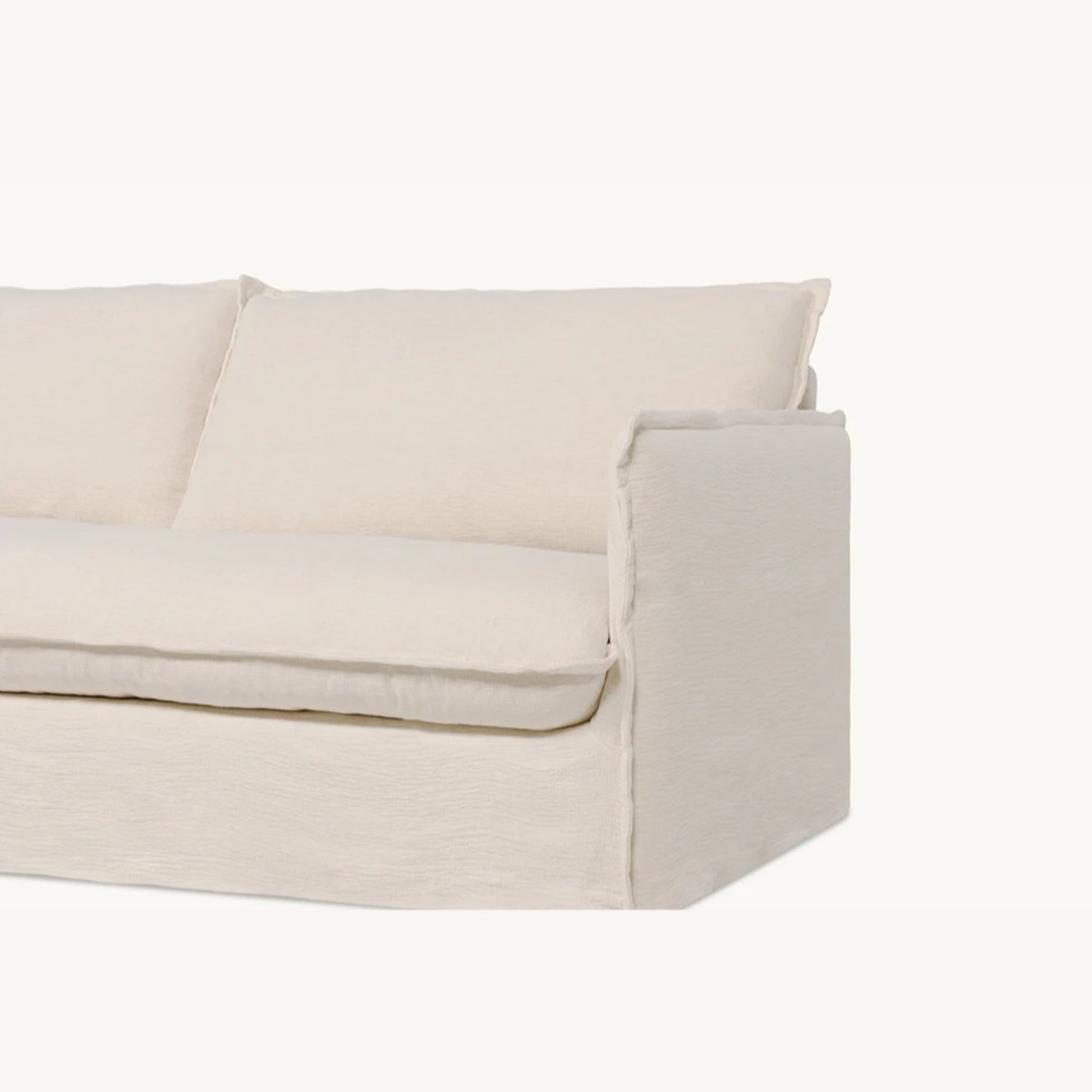 Sixpenny Neva Sofa with Blue Velvet Slipcover - image-6