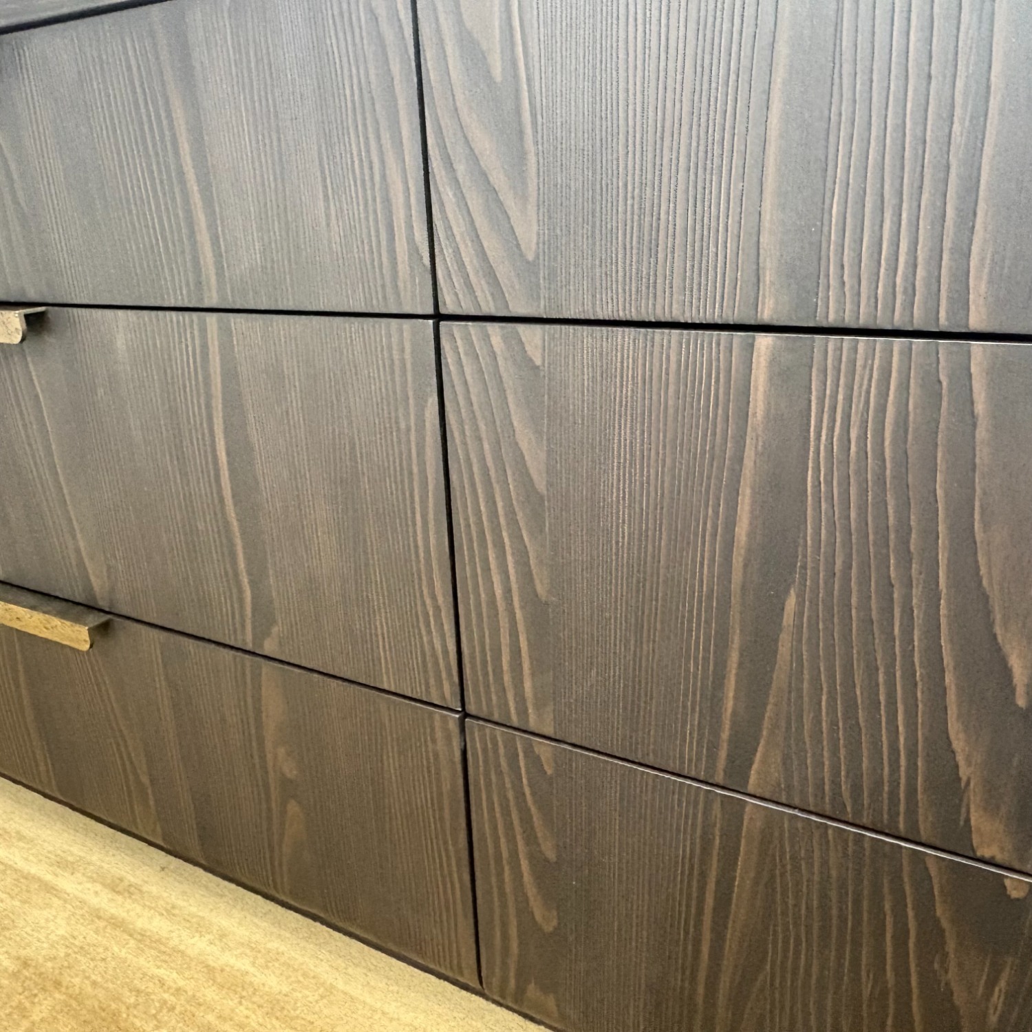 Restoration Hardware Ciro 6 Drawer Dresser Black - image-4