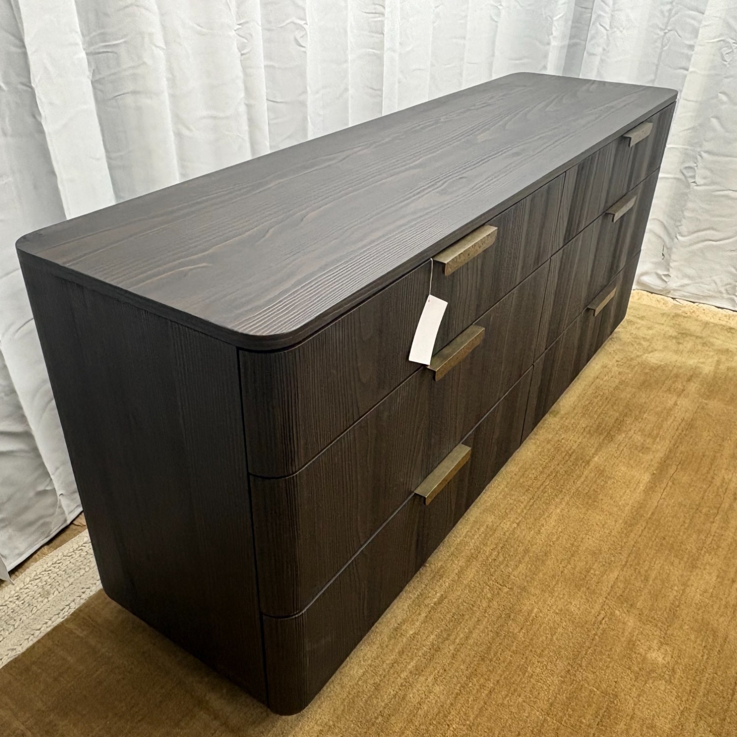 Restoration Hardware Ciro 6 Drawer Dresser Black - image-20