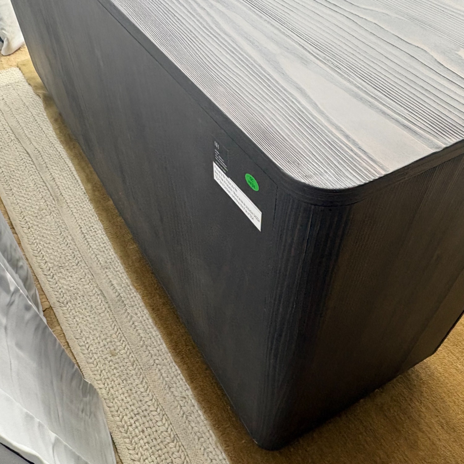 Restoration Hardware Ciro 6 Drawer Dresser Black - image-7