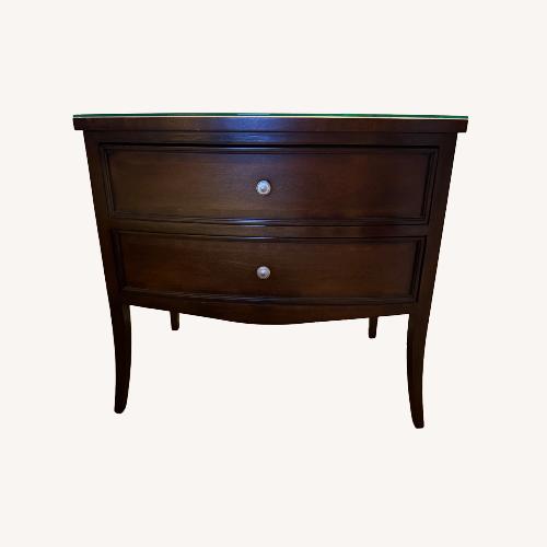 Used Vintage/Antique Dark Brown Wood Dresser for sale on AptDeco