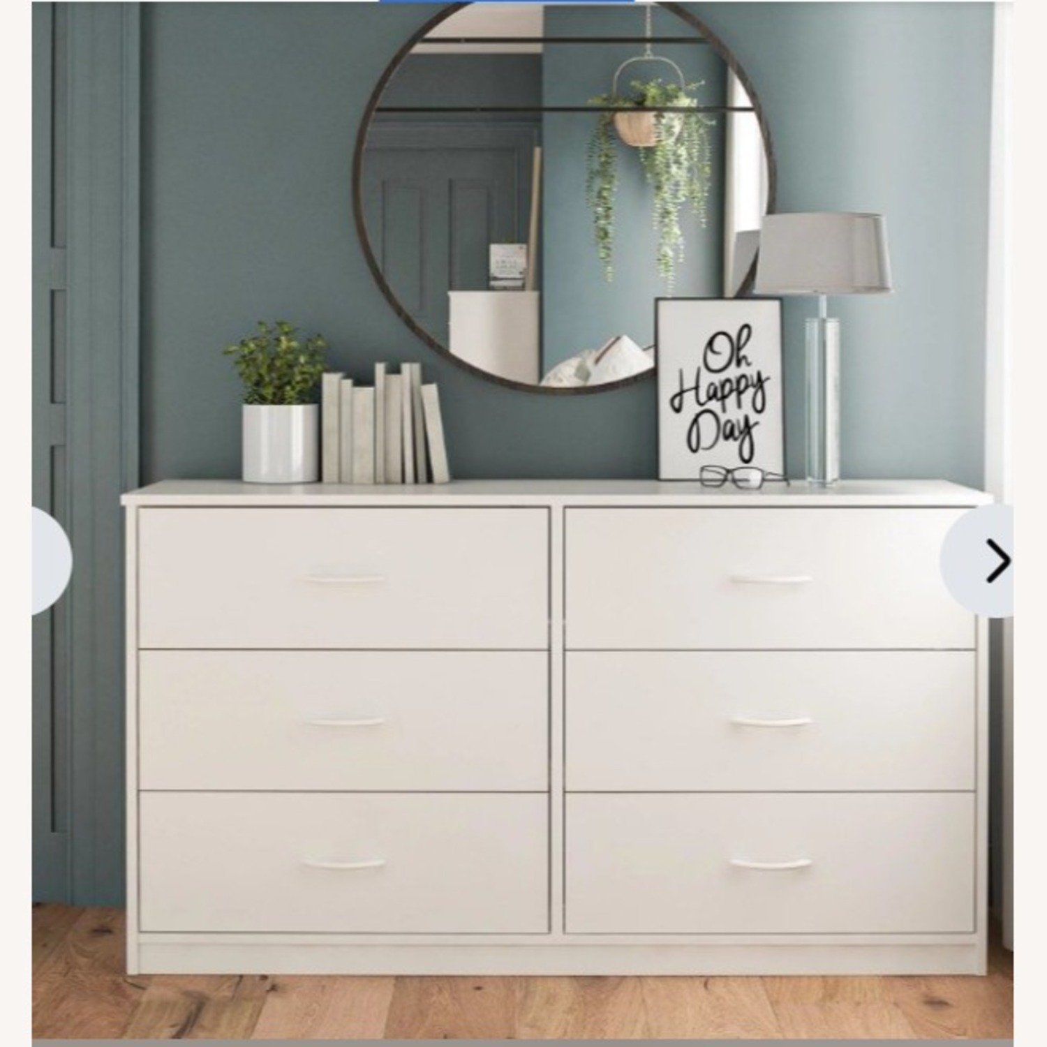 Bed Bat & Beyond White Wood Dresser - image-3