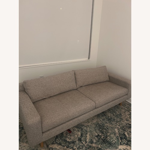 Used West Elm Light Gray 2 Seater Sofa for sale on AptDeco