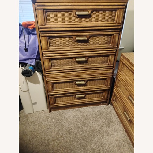 Used Vintage Wood Dresser  for sale on AptDeco