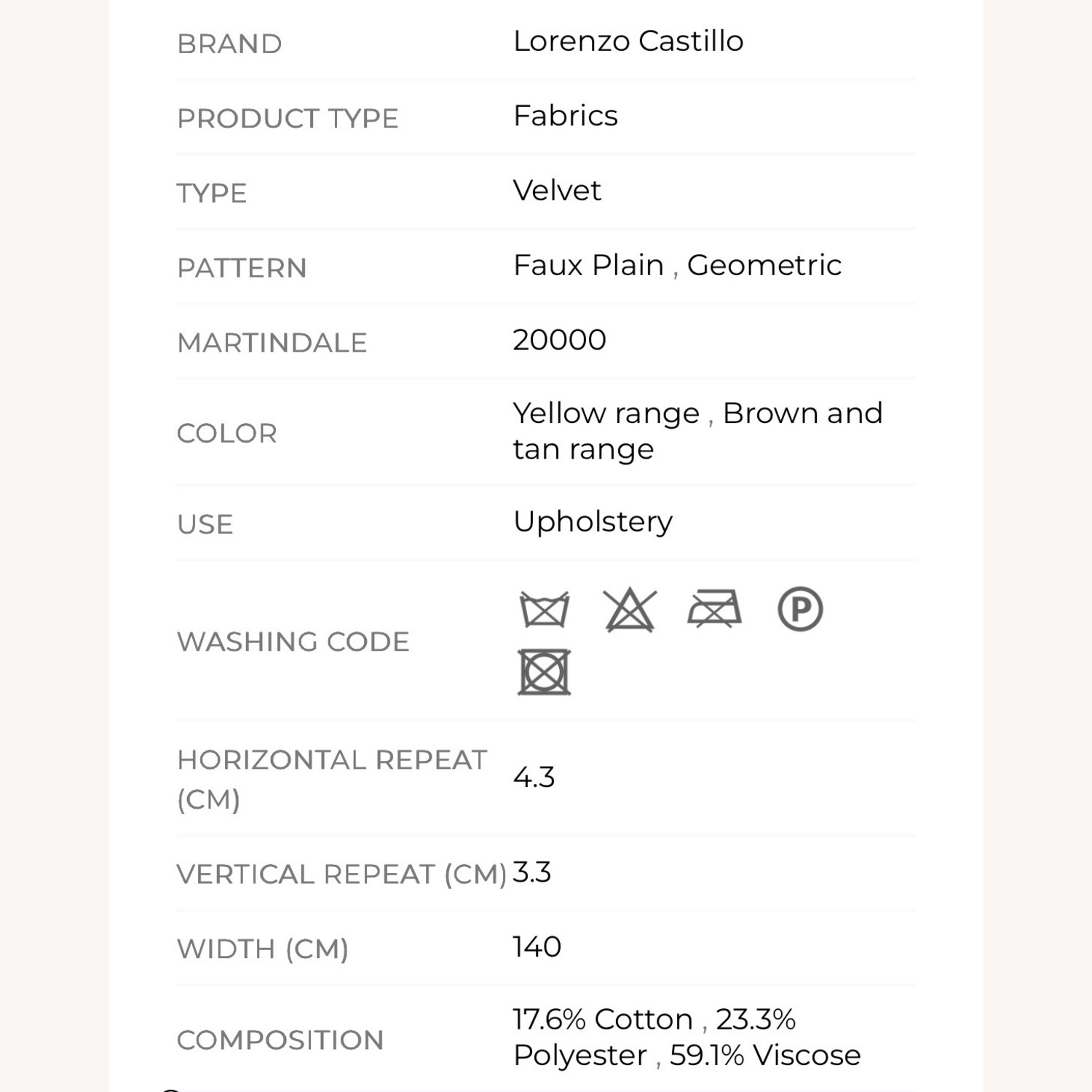 Custom Made Sofa Using Lorenzo Castillo Fabric  - image-3