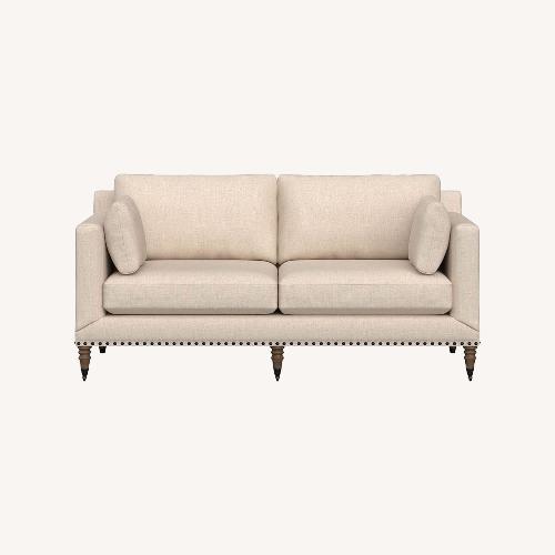 Used Pottery Barn Tallulah Upholstered Sofa for sale on AptDeco