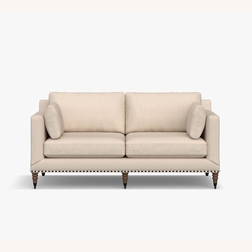 Used Pottery Barn Tallulah Upholstered Sofa for sale on AptDeco