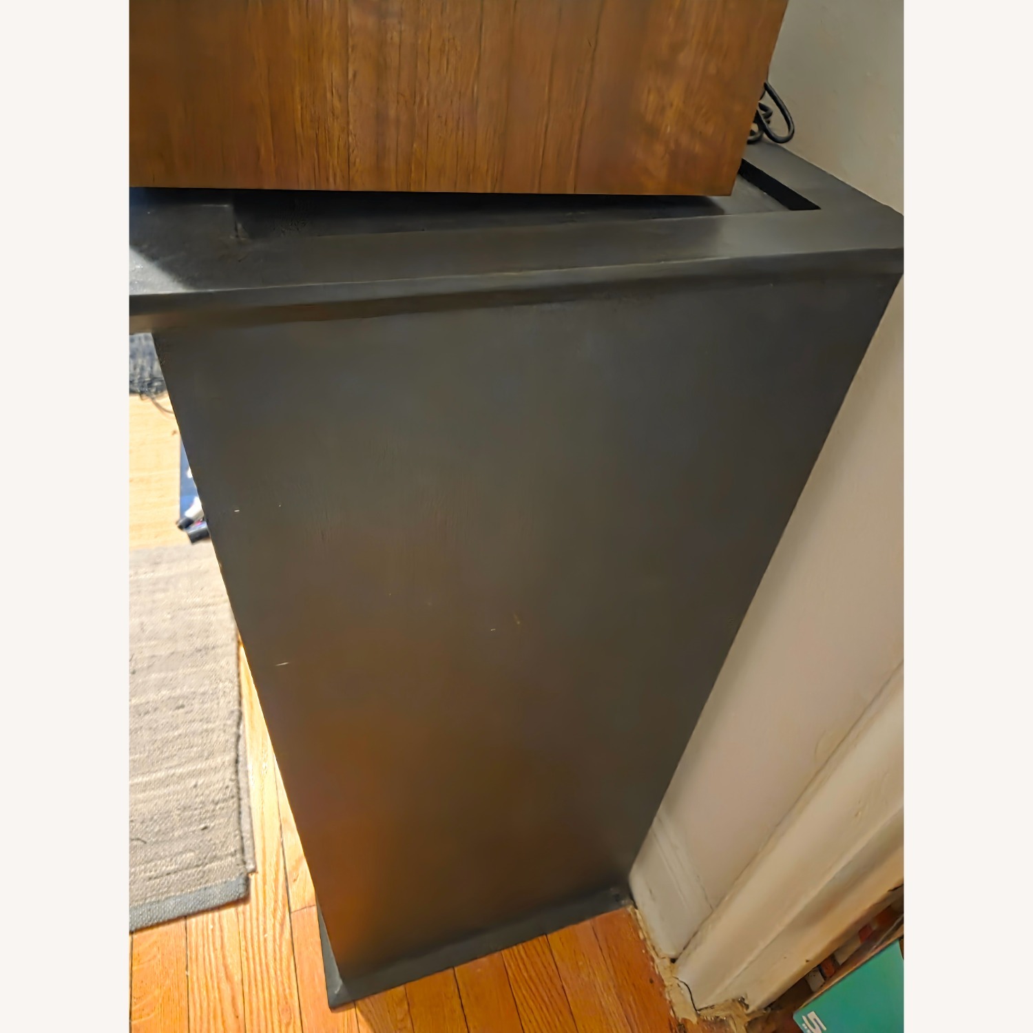 Black Wood Bookcase - image-3