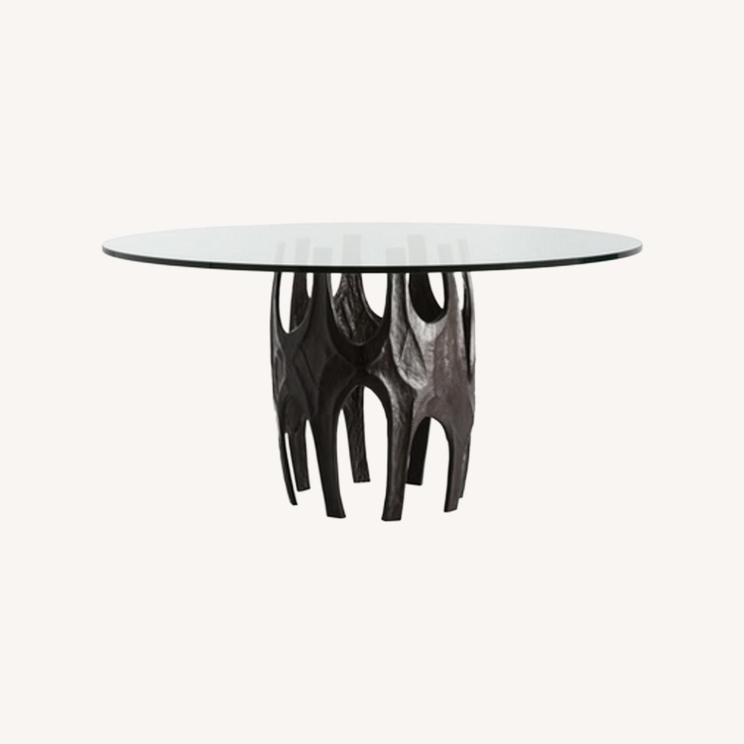 Arteriors Naomi Glass Dining Table - image-0