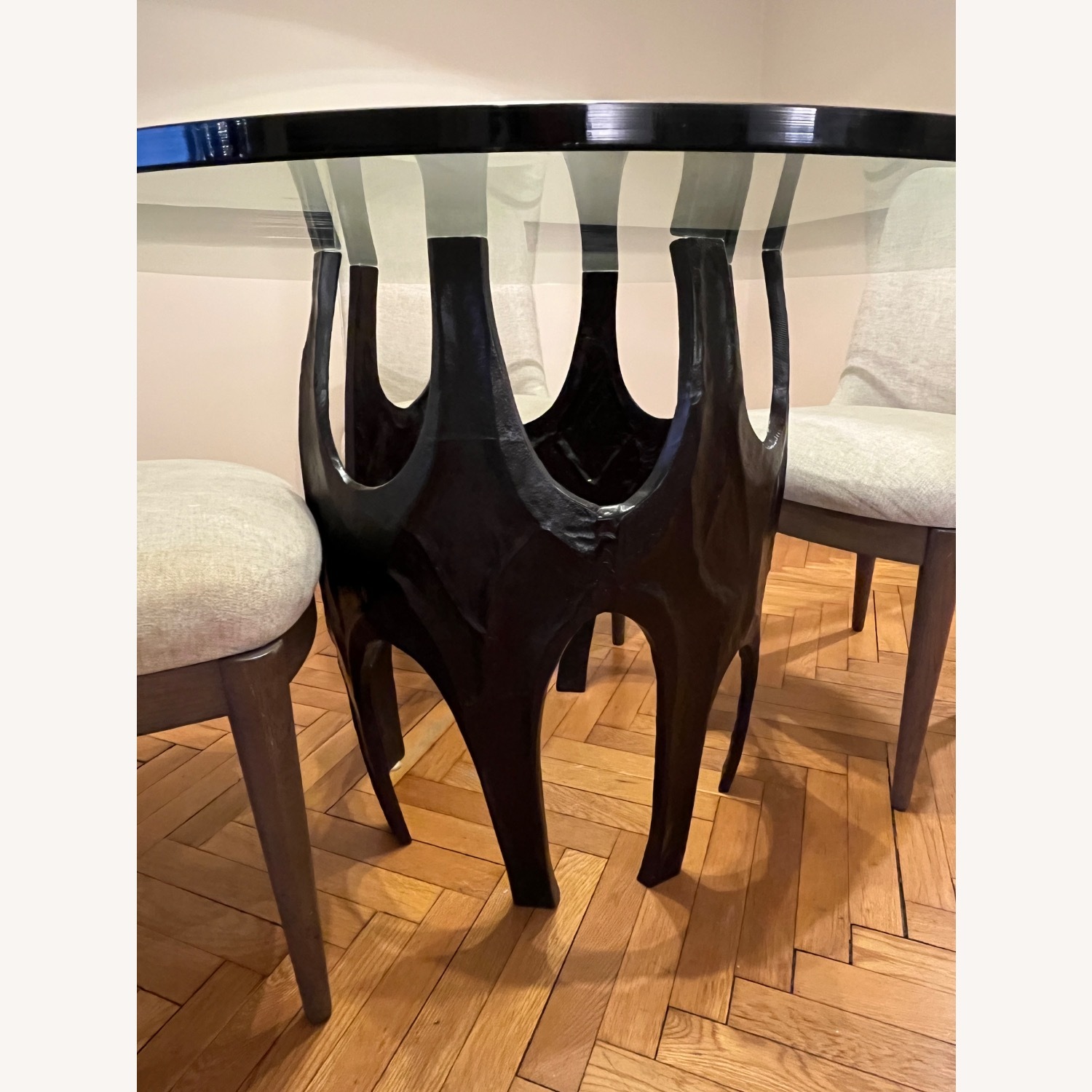 Arteriors Naomi Glass Dining Table - image-2