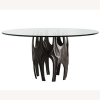 Arteriors Naomi Glass Dining Table