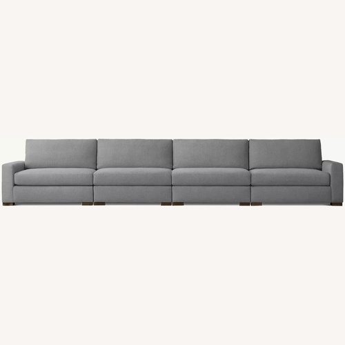 Used Restoration Hardware Dark Gray Maxwell Modular 4-Piece Sofa for sale on AptDeco