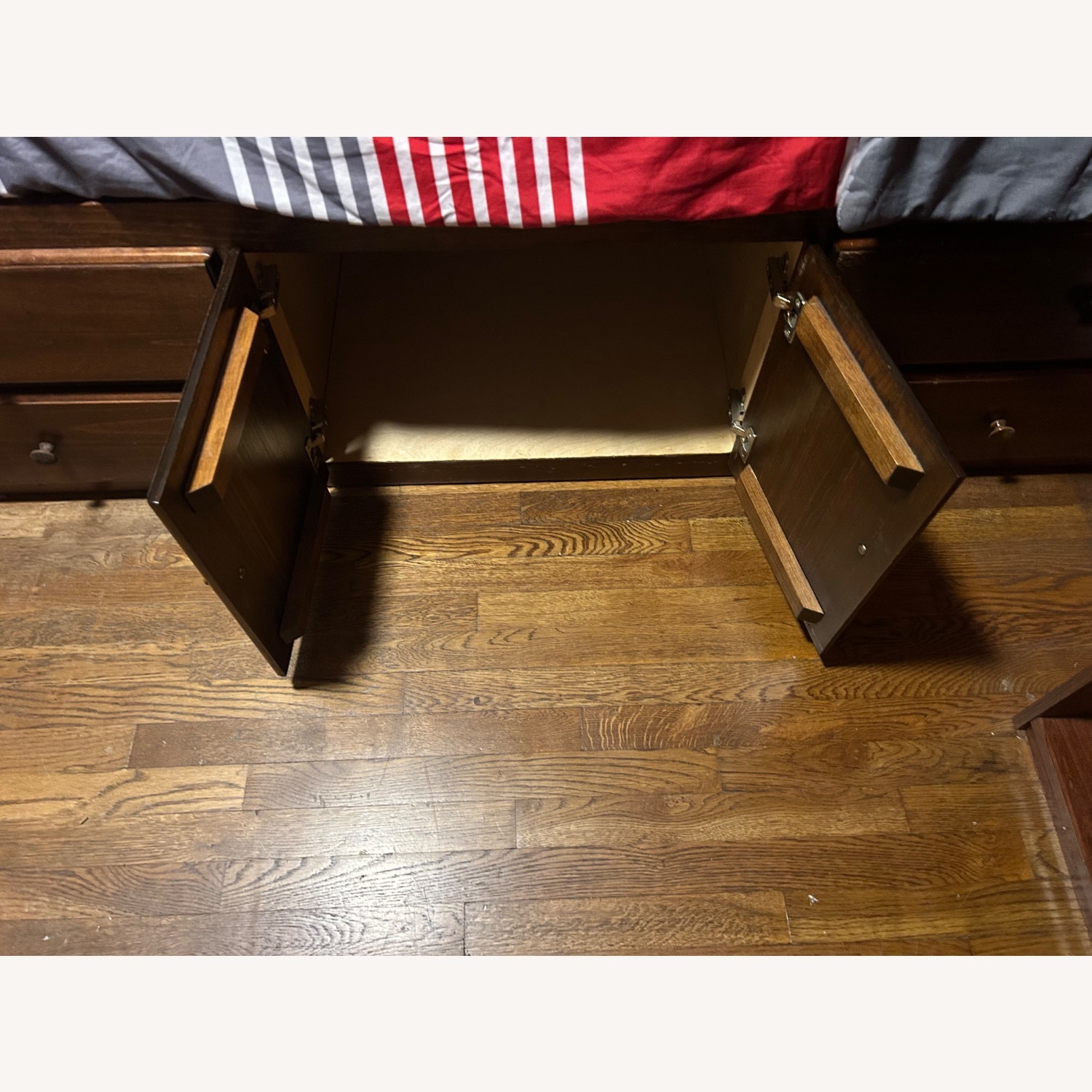 Solid Wood Twin Captains Bed - image-2