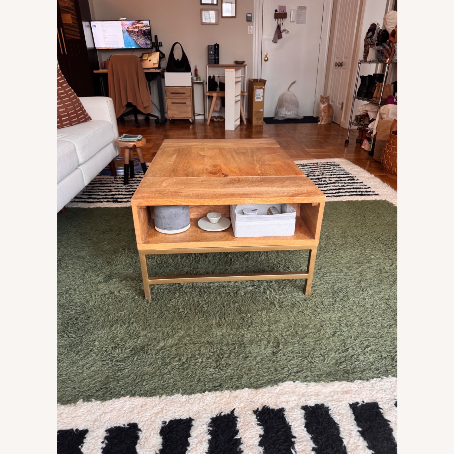 Joss & Main Rowley Natural Wood Coffee Table - image-3