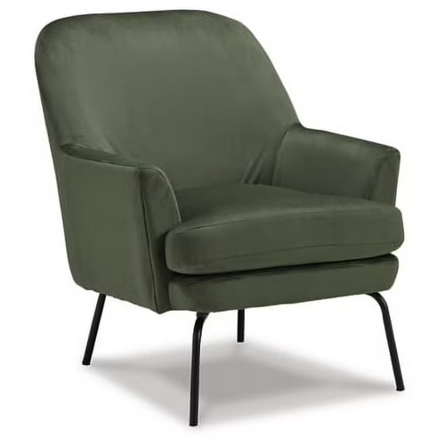 Used Green Velvet Accent Chair for sale on AptDeco