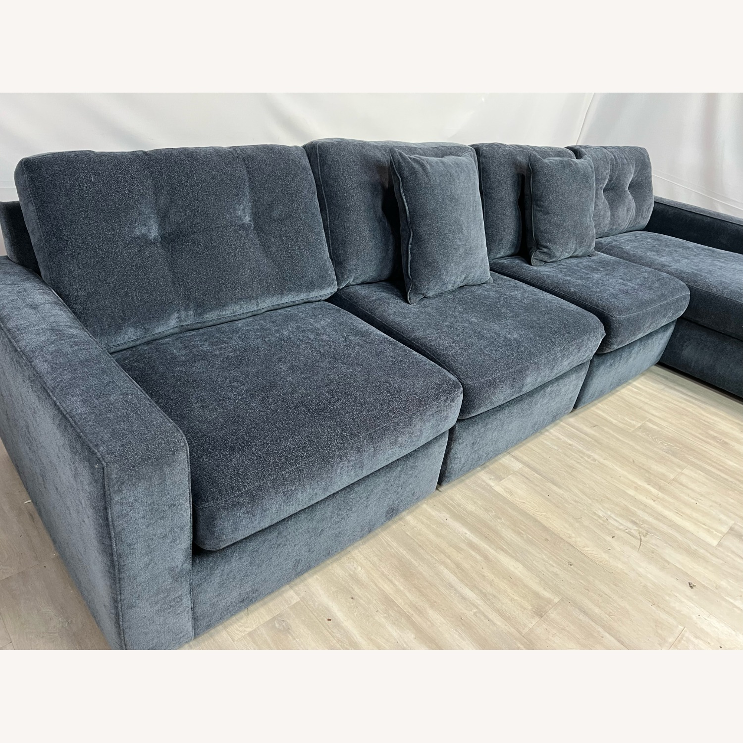 Raymour and Flanigan Modular Sectional and Chaise - image-4