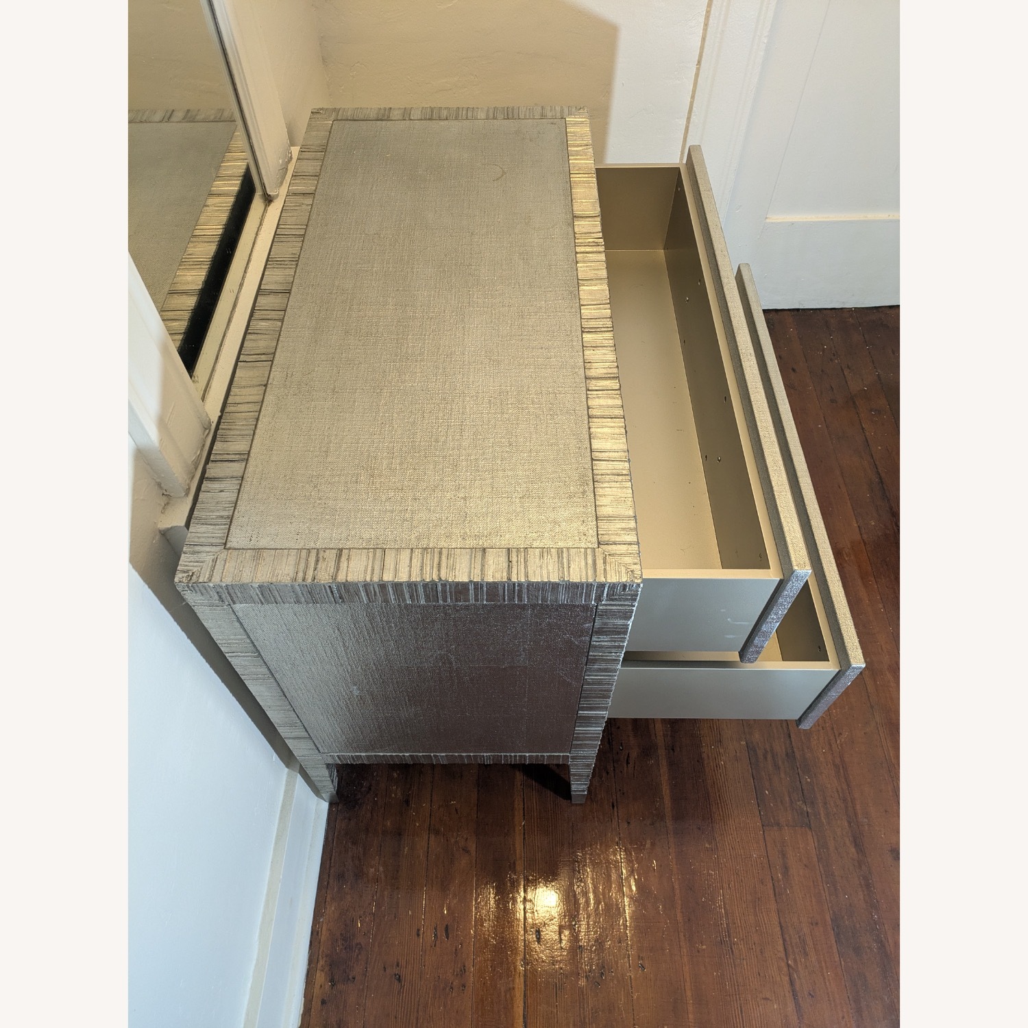 John Richard Carraway Silver Nightstand - image-5