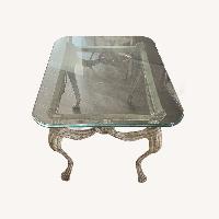 Contemporary Glass Side Table