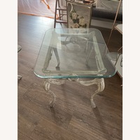 Contemporary Glass Side Table