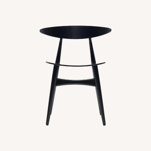 Used A pair CH33 Chair by Hans Wegner Black for sale on AptDeco