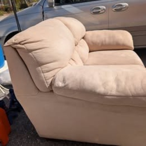 Used Ashley Furniture Light Brown 2 Seater Sofa for sale on AptDeco