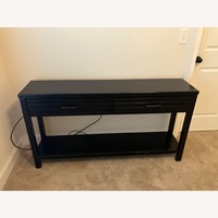 Black Wood Media Storage