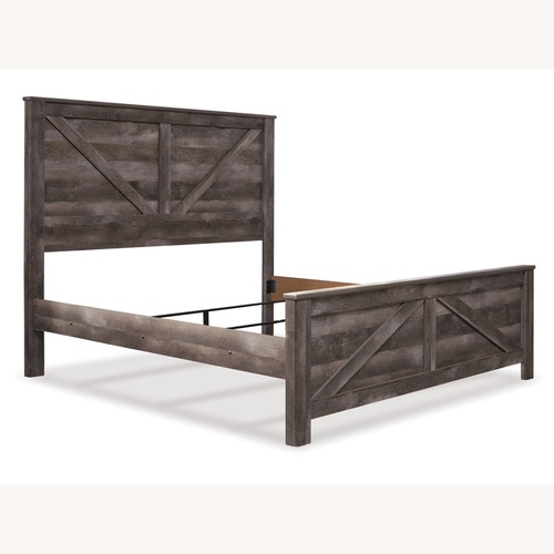 Used Ashely Furniture California King Bed for sale on AptDeco
