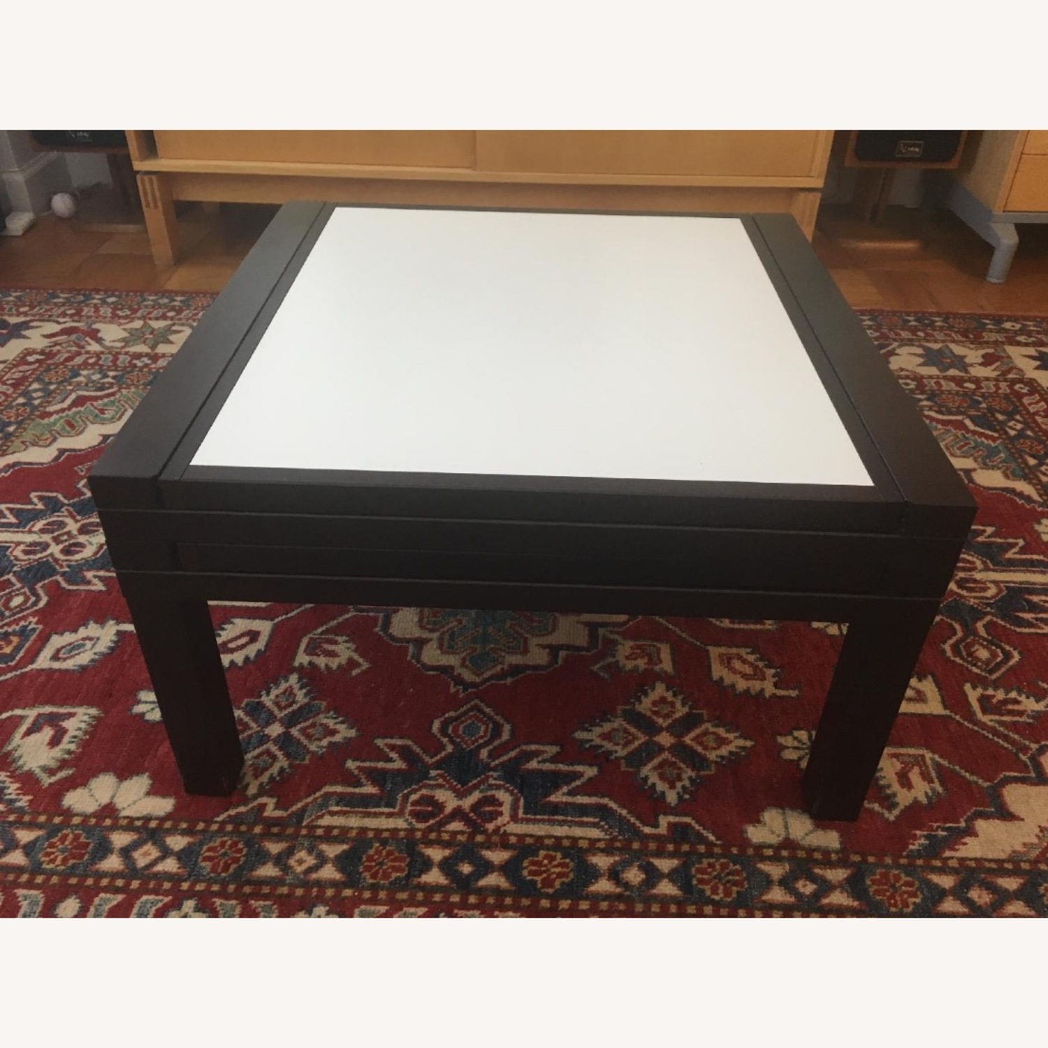 Design Within Reach White Wood Coffee Table - image-2