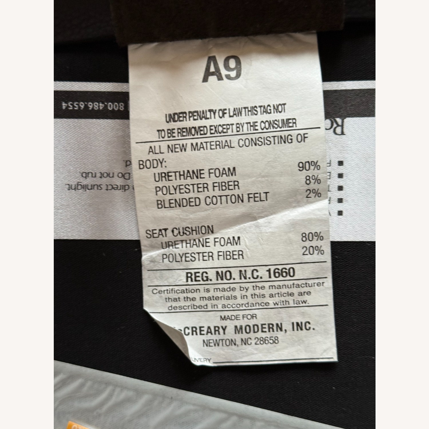 Room & Board Townsend Dark Brown Leather Chair and a Half - image-5