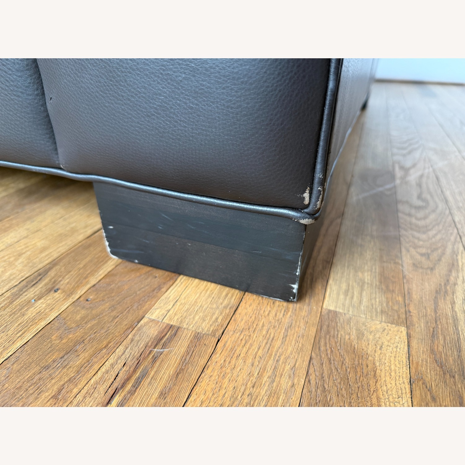 Room & Board Townsend Dark Brown Leather Chair and a Half - image-20