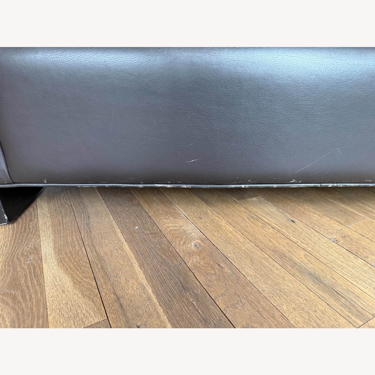 Room & Board Townsend Dark Brown Leather Chair and a Half - image-12