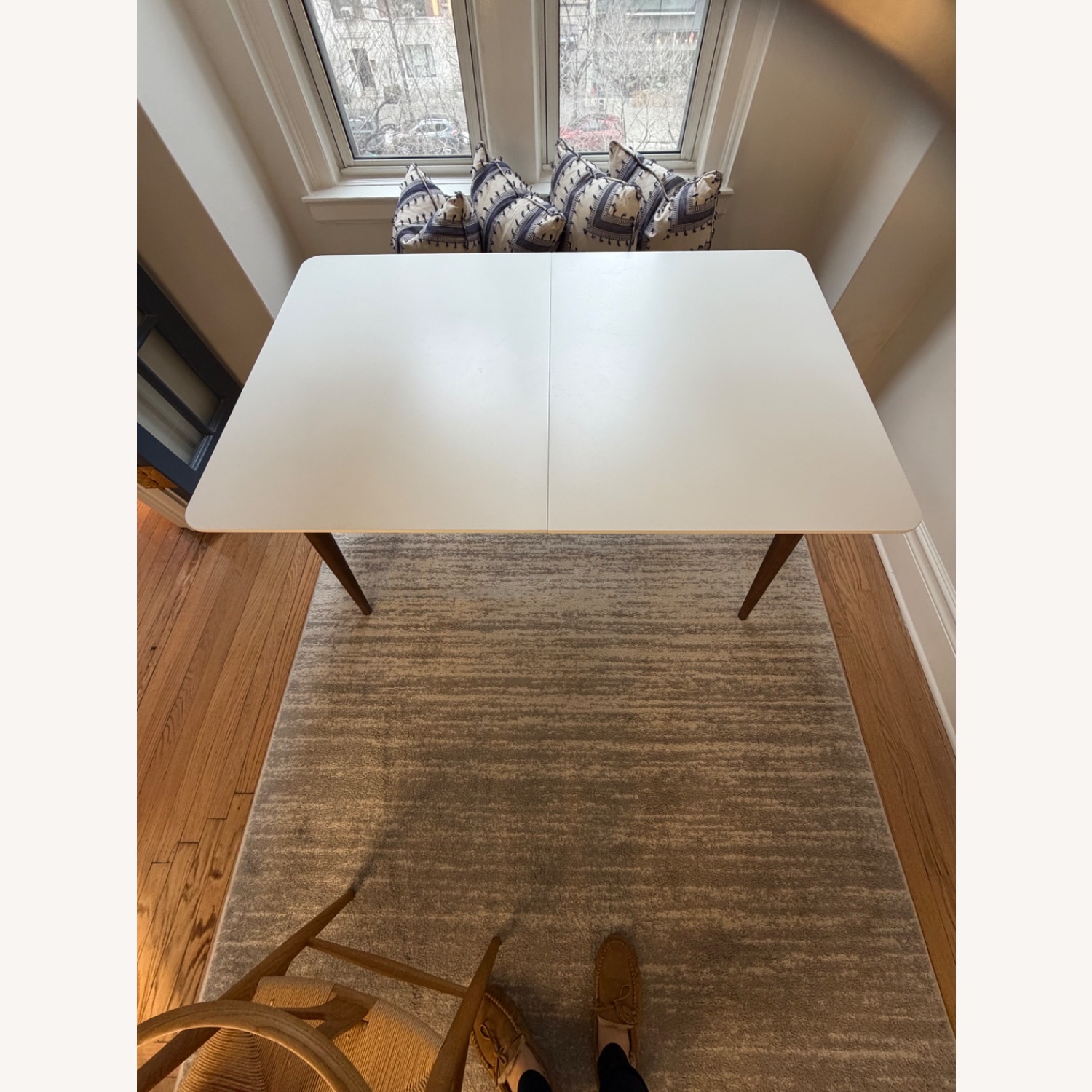 Rove Concepts White Wood Dining Table - image-2