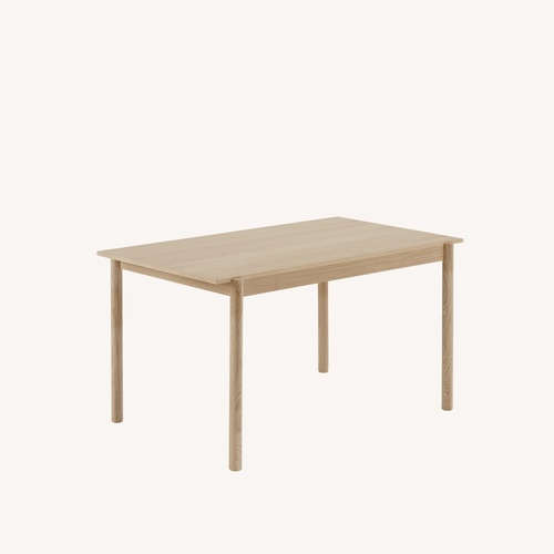 Used Muuto Linear Dining Table & Bench for sale on AptDeco
