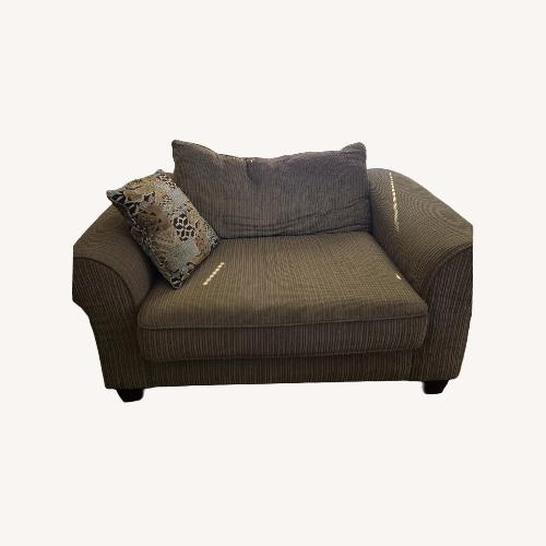 Used Art Van Light Brown Loveseat for sale on AptDeco