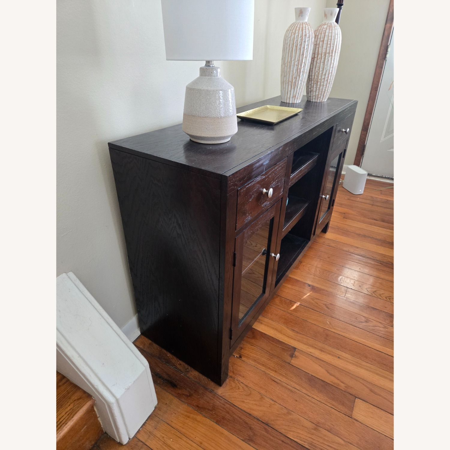 Art Van Dark Brown Dresser - image-2