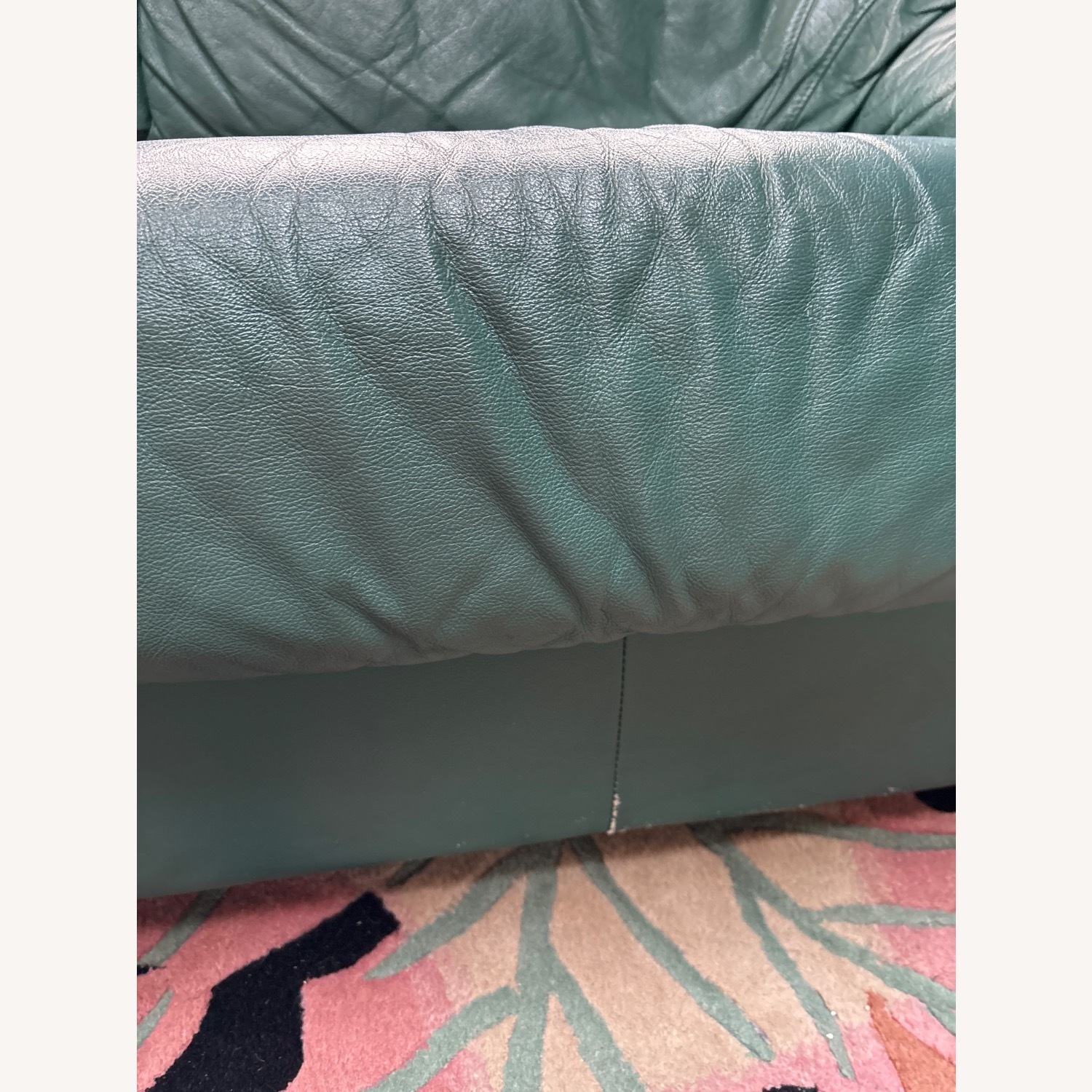 Natuzii 3 Seater Leather Couch - image-3