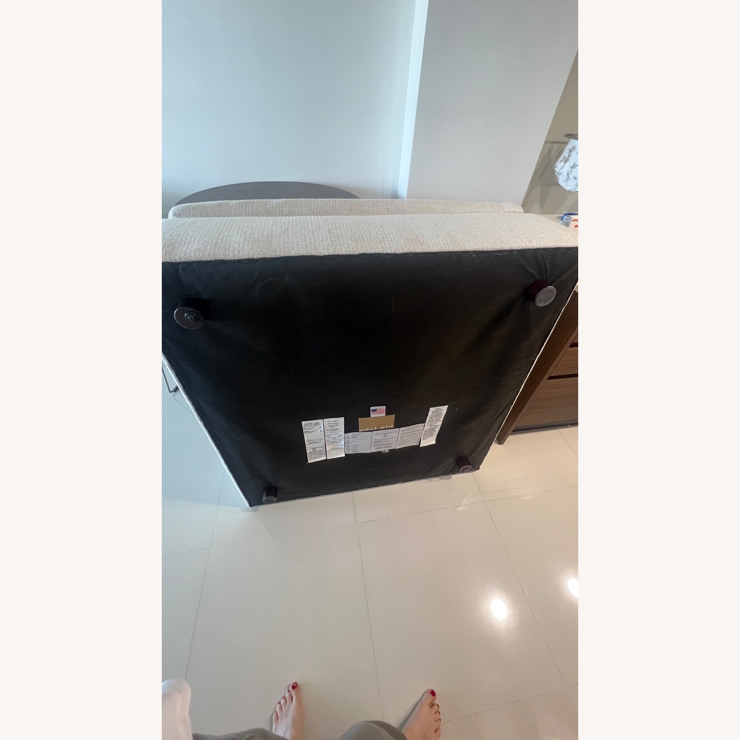 West Elm Harmony Modular Ottoman - image-5