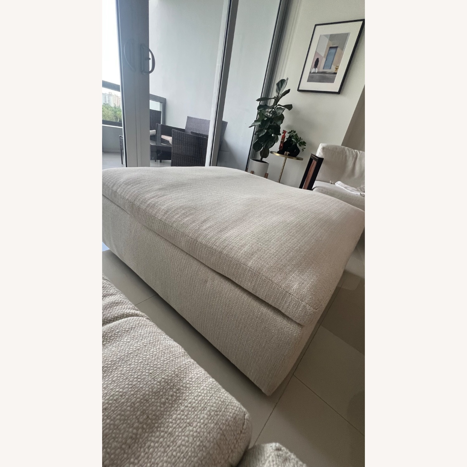 West Elm Harmony Modular Ottoman - image-1