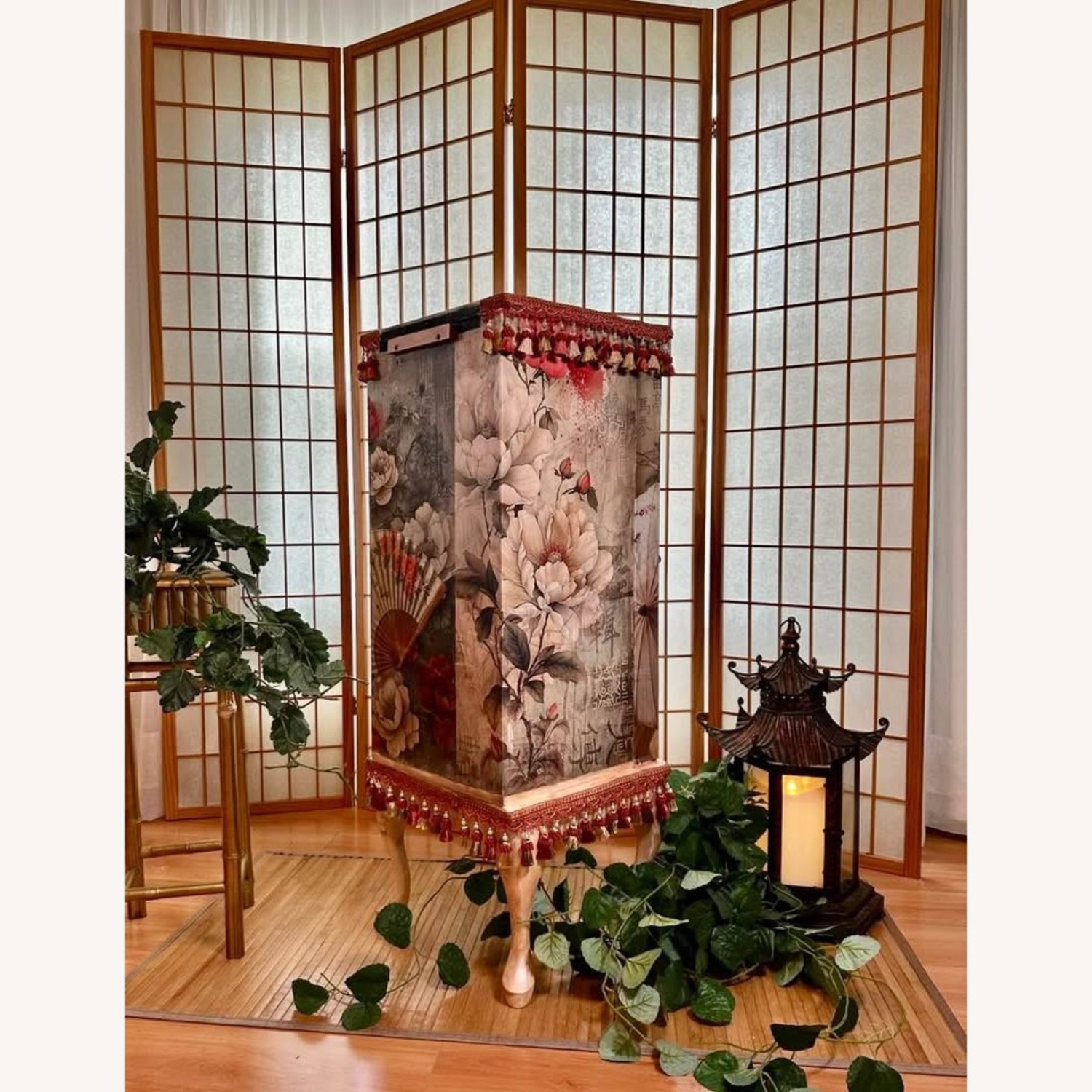 Asian Jewelry Armoire - image-2