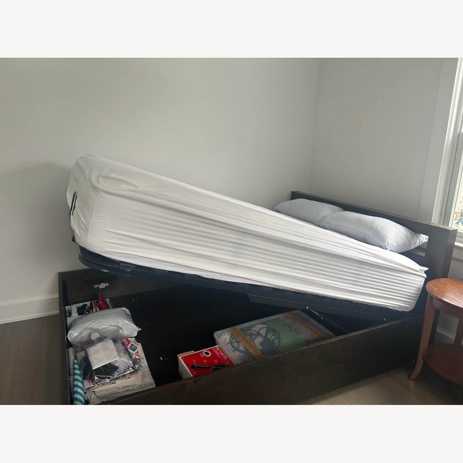 West Elm Emmett Pop up Storage Queen Bed - image-4