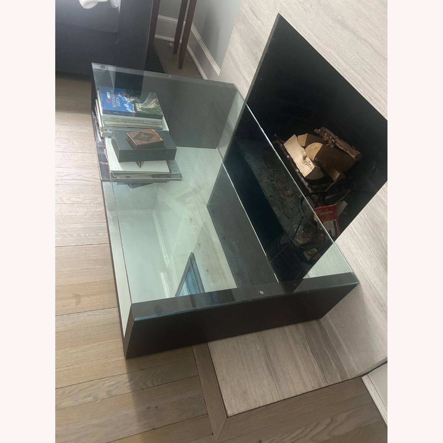 Coffee Table with Glass Top - image-2