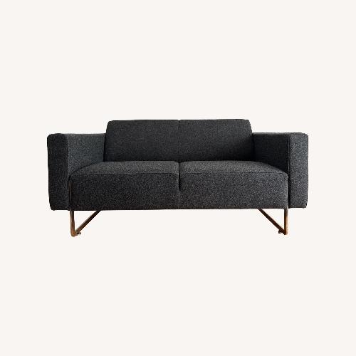 Used Artifort Dark Gray Wool Blend 2 Seater Sofa for sale on AptDeco