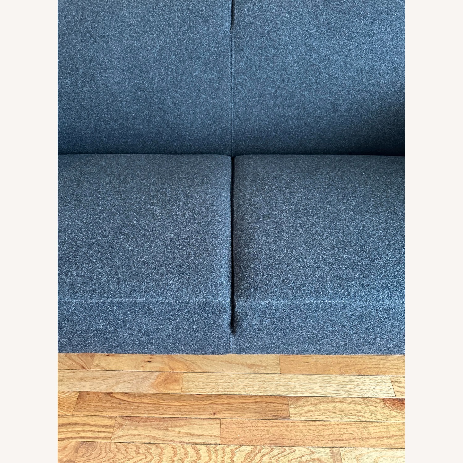 Artifort Dark Gray Wool Blend 2 Seater Sofa - image-6